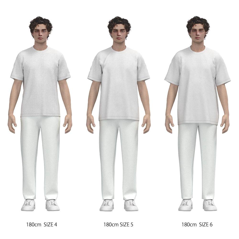 Coming soon【3Dボディスキャンオーダー商品】Flower Graphic T-shirt Charcoal - SITOM