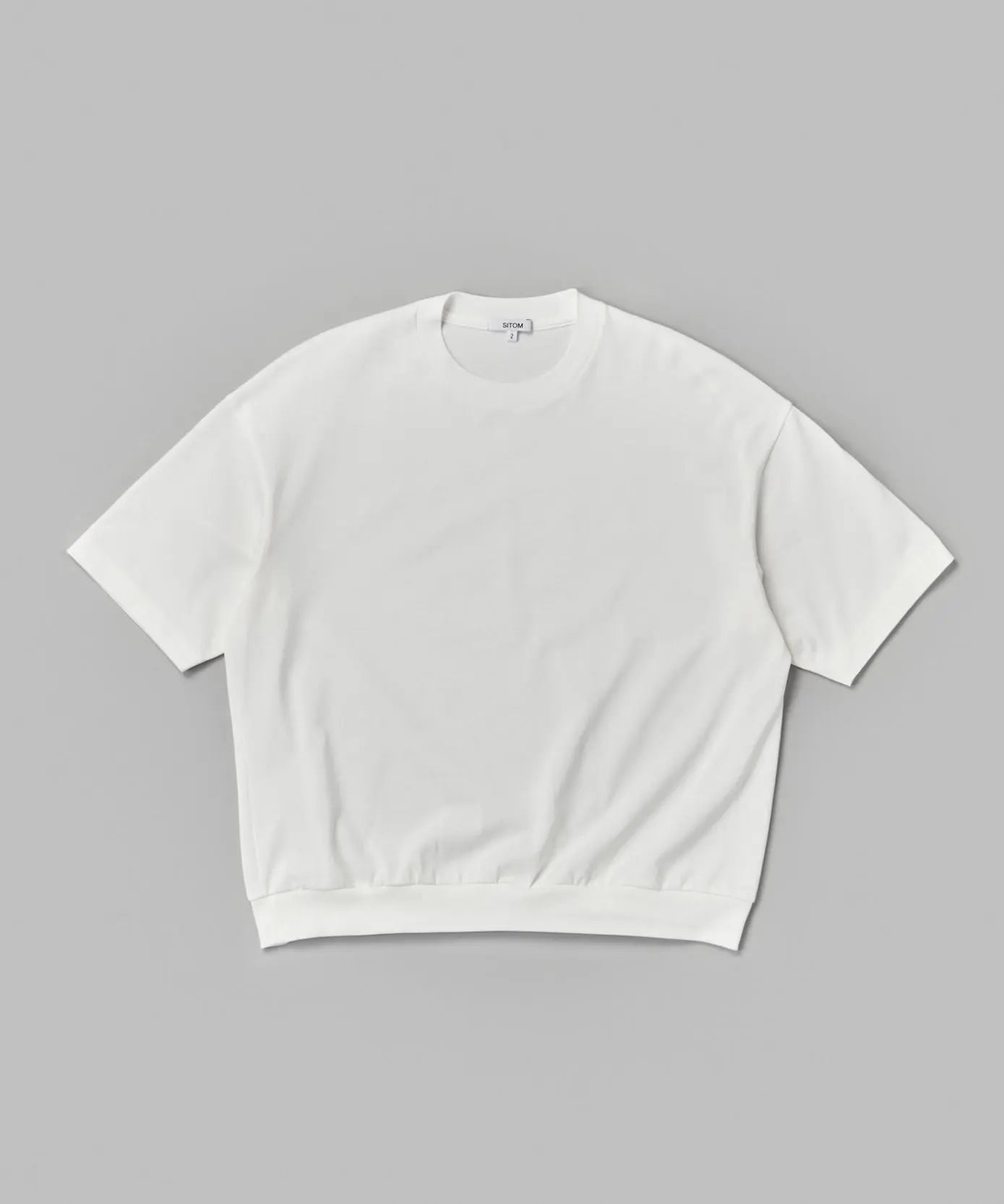 Ribbed hem T-shirt - SITOM