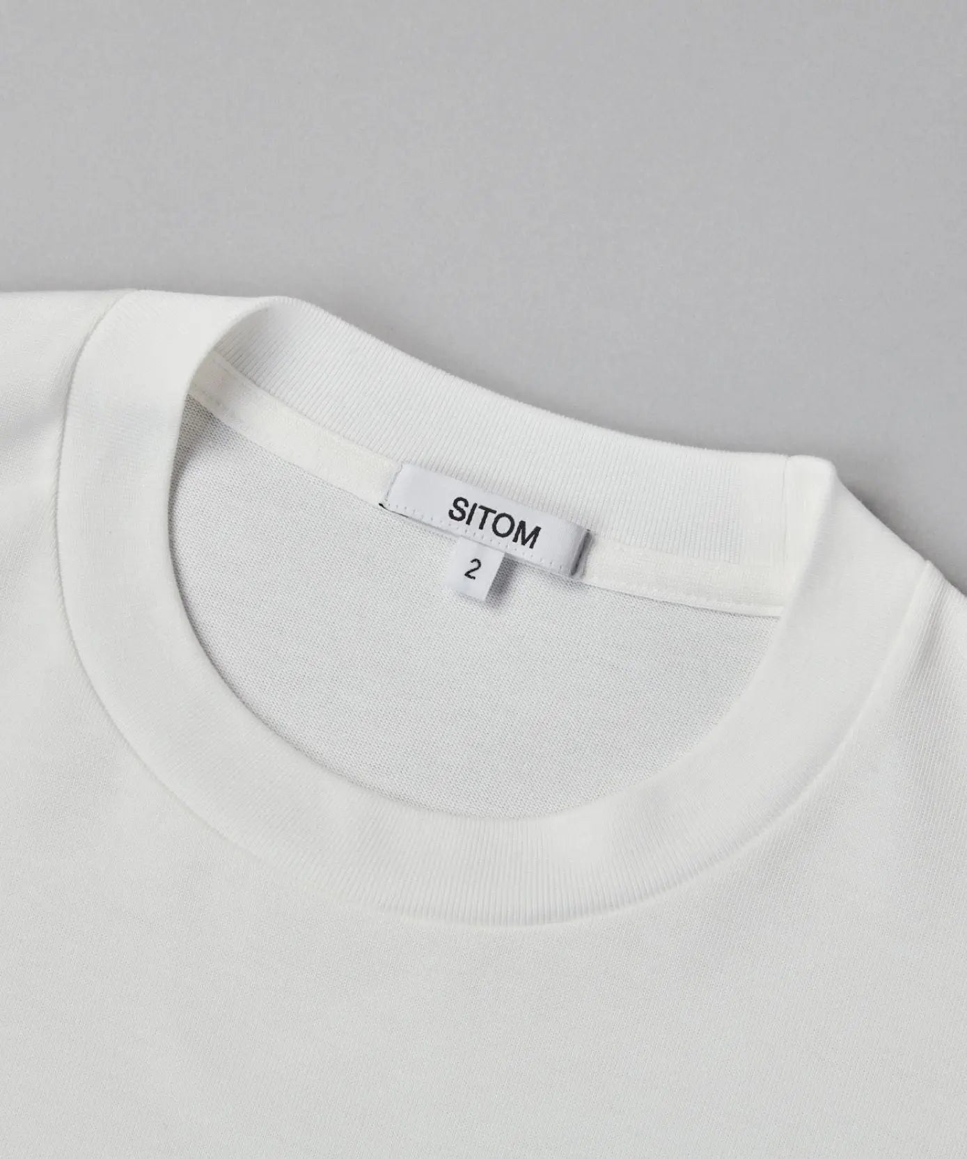 Ribbed hem T-shirt - SITOM