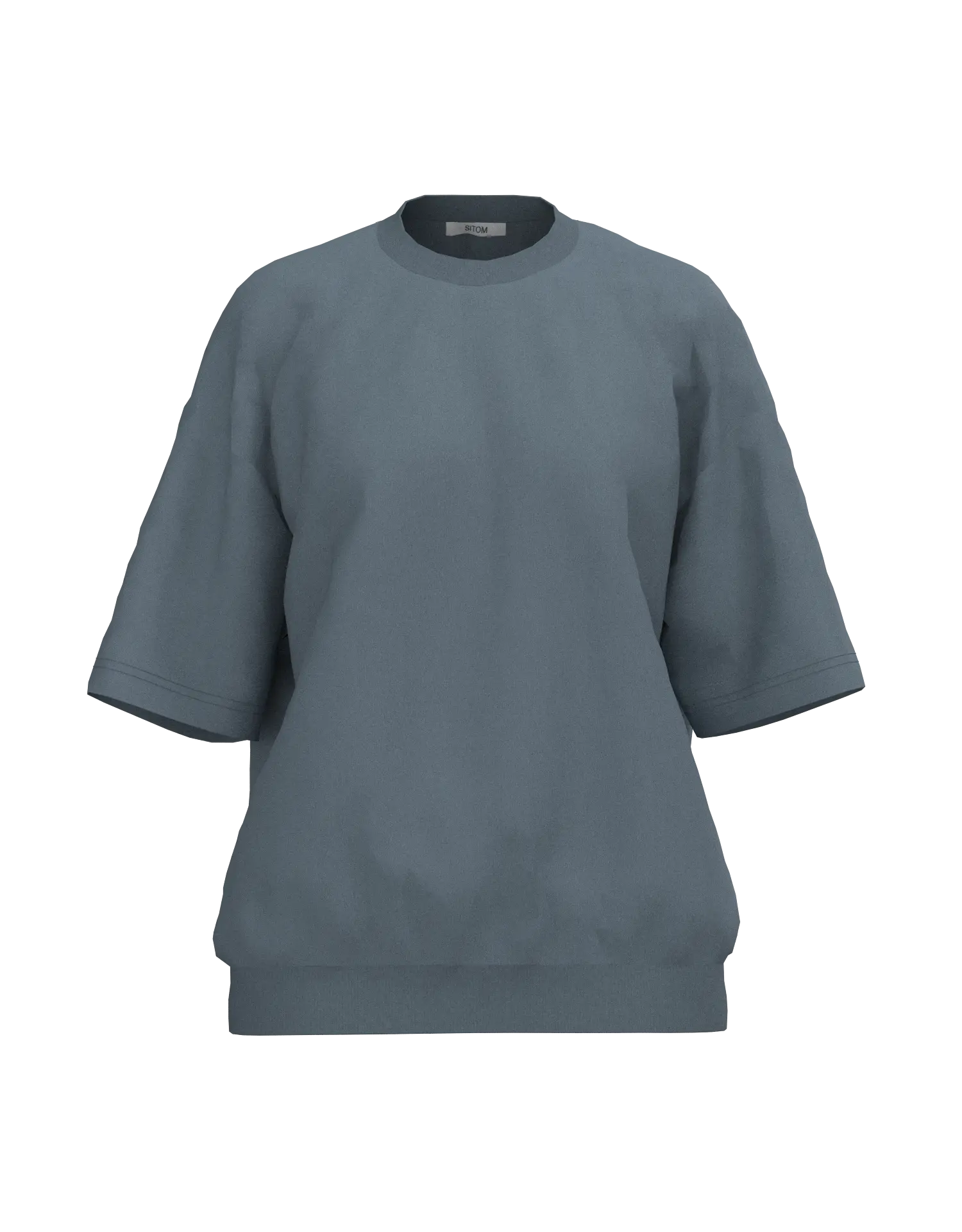 Ribbed hem T-shirt - SITOM