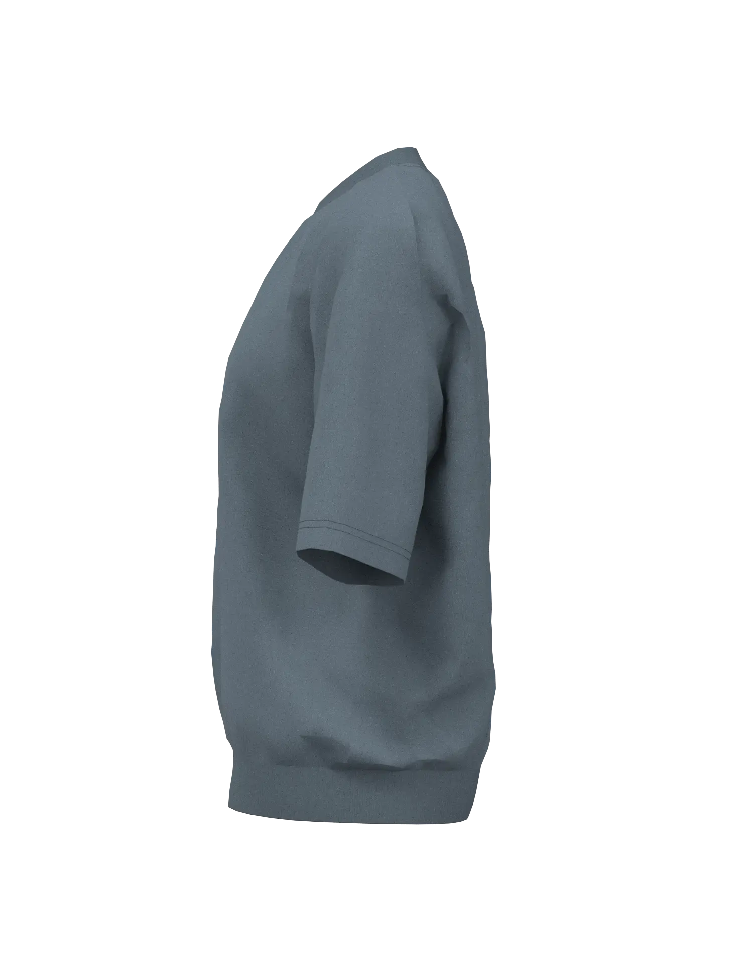 Ribbed hem T-shirt - SITOM