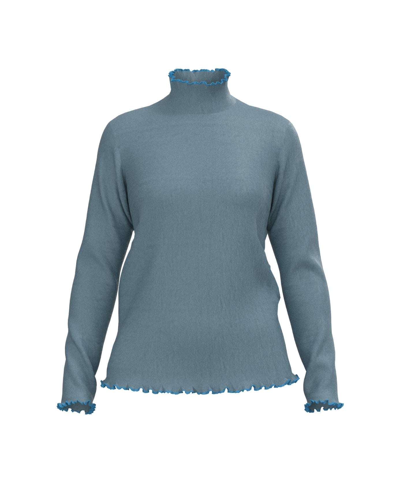 MELLOW RIB HIGHNECK - SITOM