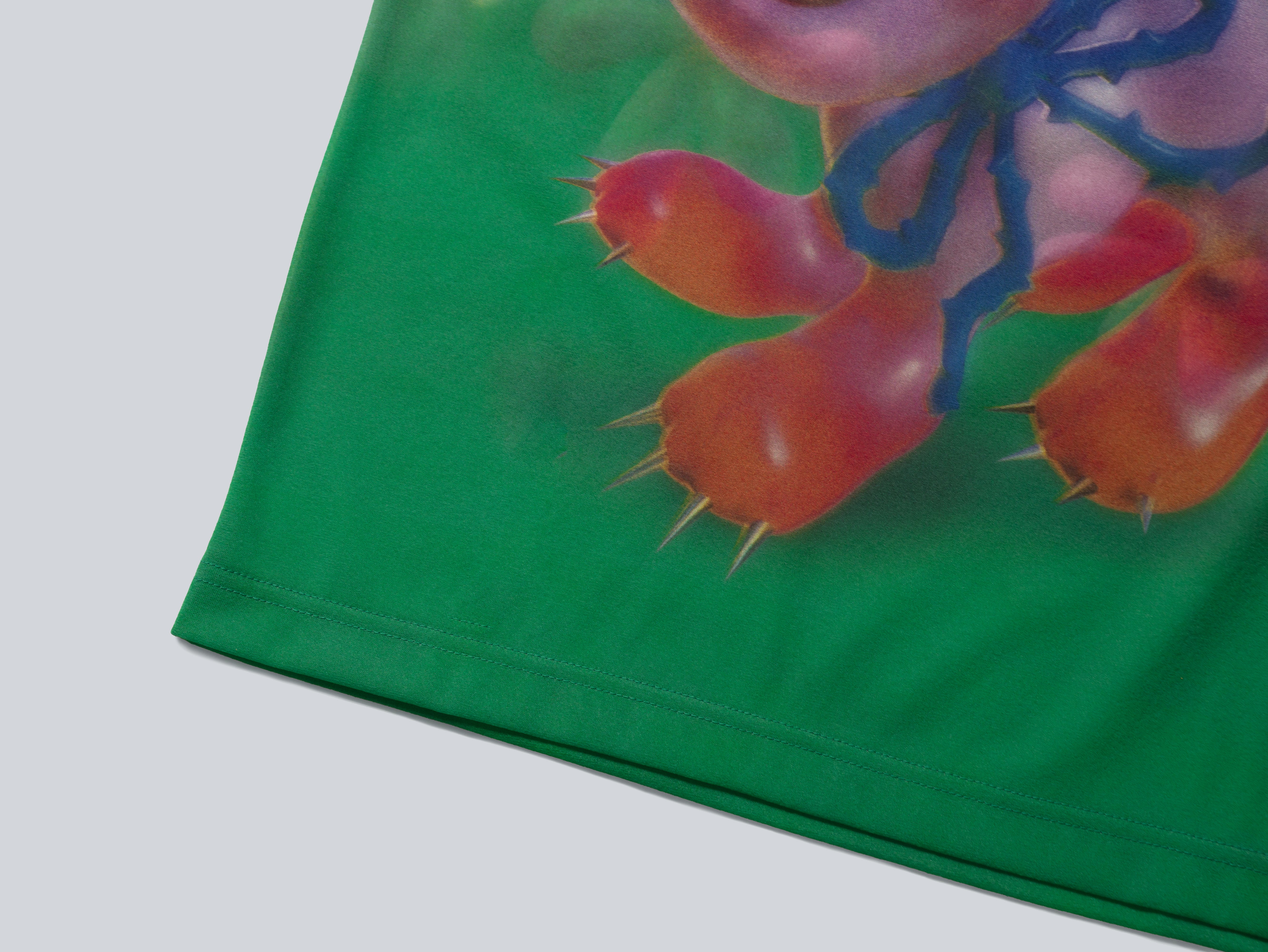 GRAPHIC SHEER LONGSLEEVE T-SHIRT<br>DESIGNED BY NICO ITO - SITOM