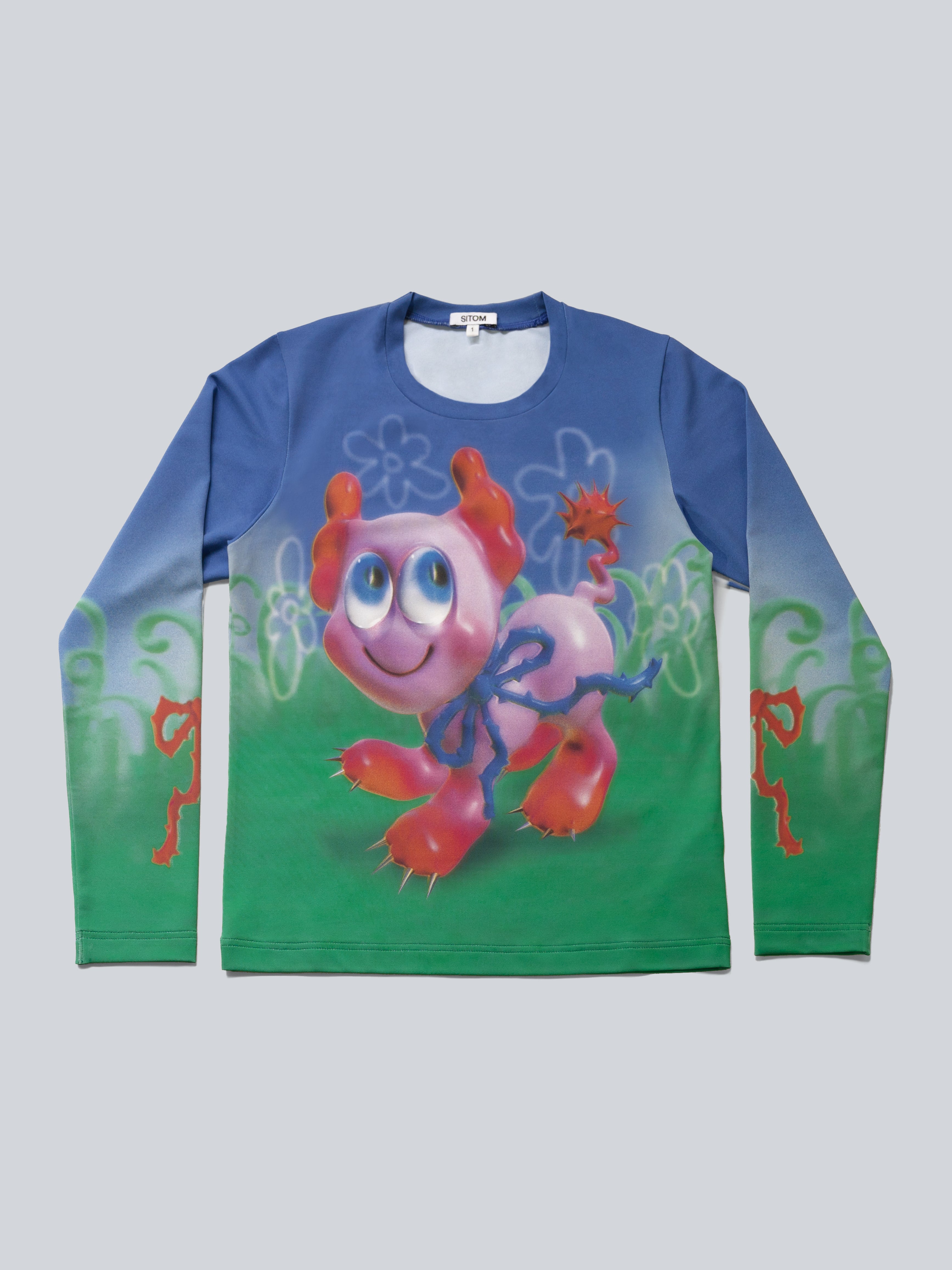 GRAPHIC LONGSLEEVE T-SHIRT<br>DESIGNED BY NICO ITO - SITOM