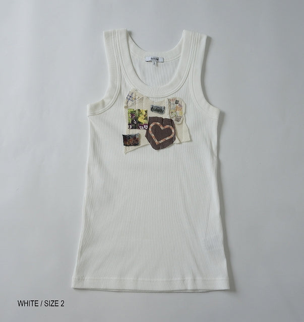 Remake Graphic Rib Tanktop