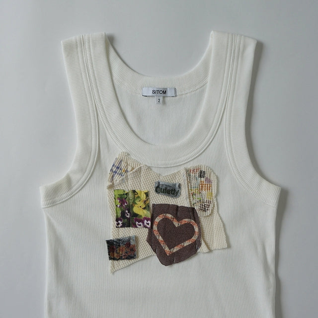 Remake Graphic Rib Tanktop
