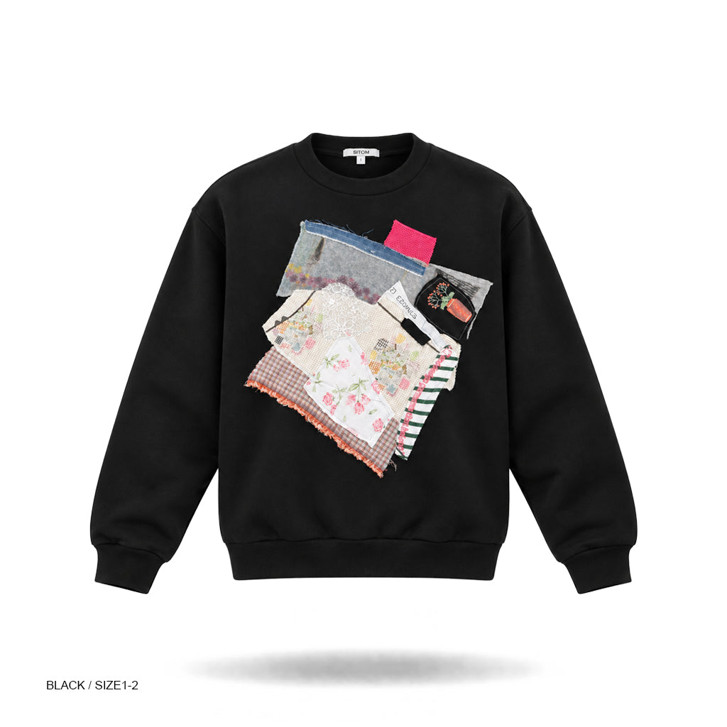 REMAKE DROP SHOULDER SWEATSHIRT