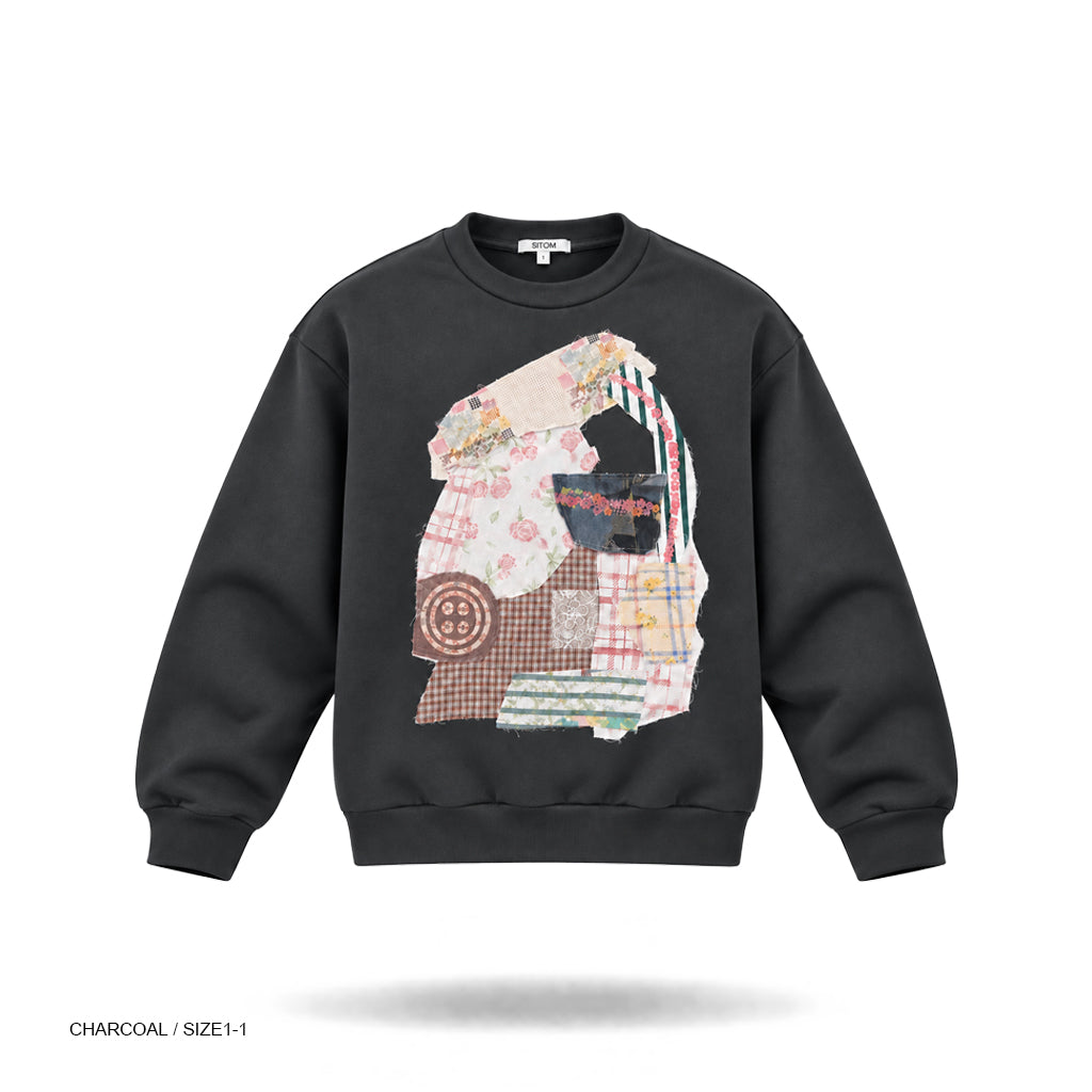 REMAKE DROP SHOULDER SWEATSHIRT
