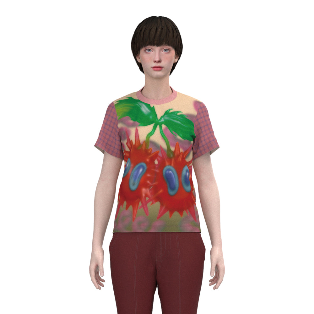 Cherry Graphic T-shirt<br>DESIGNED BY nico ito - SITOM