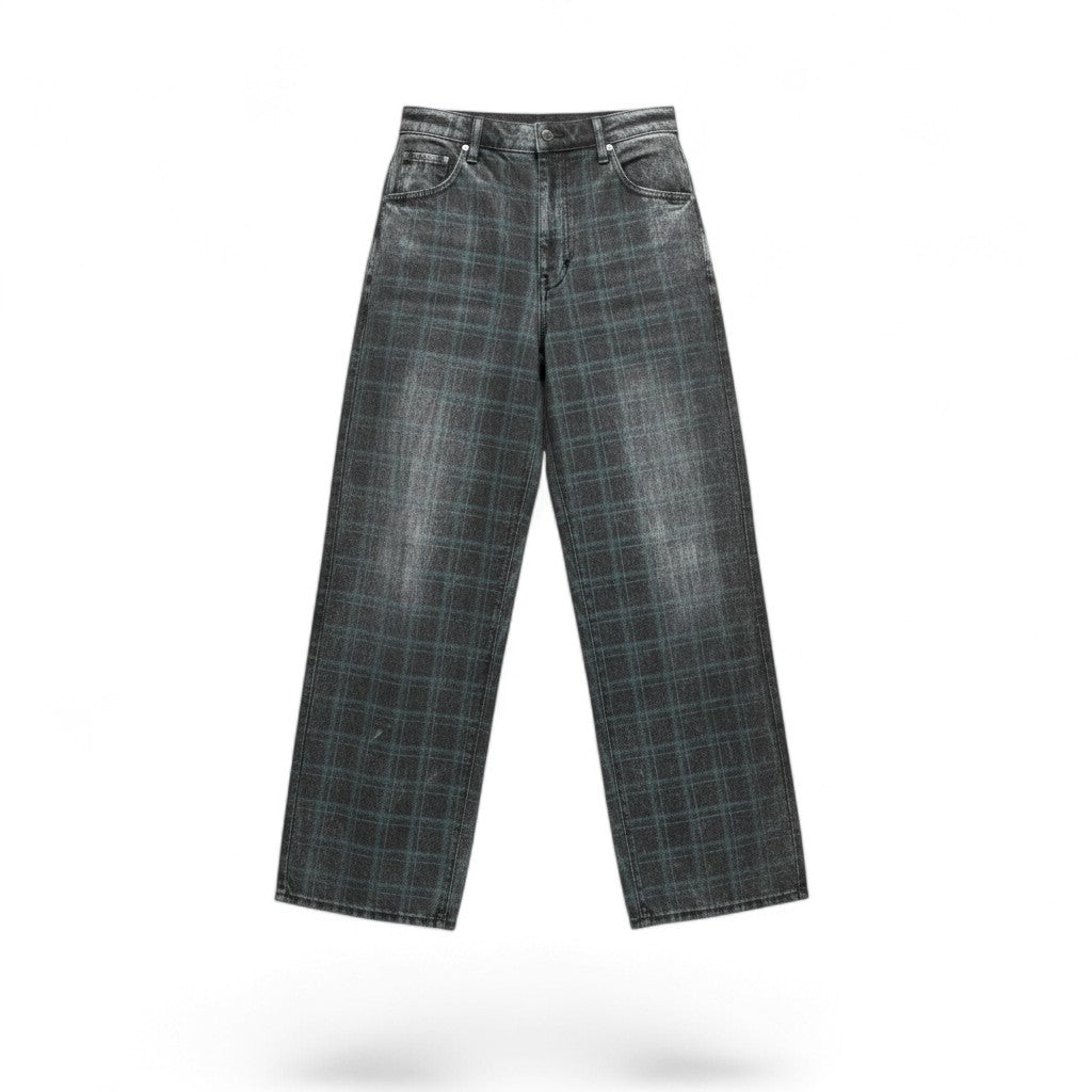 Check Print Jeans sitom-official