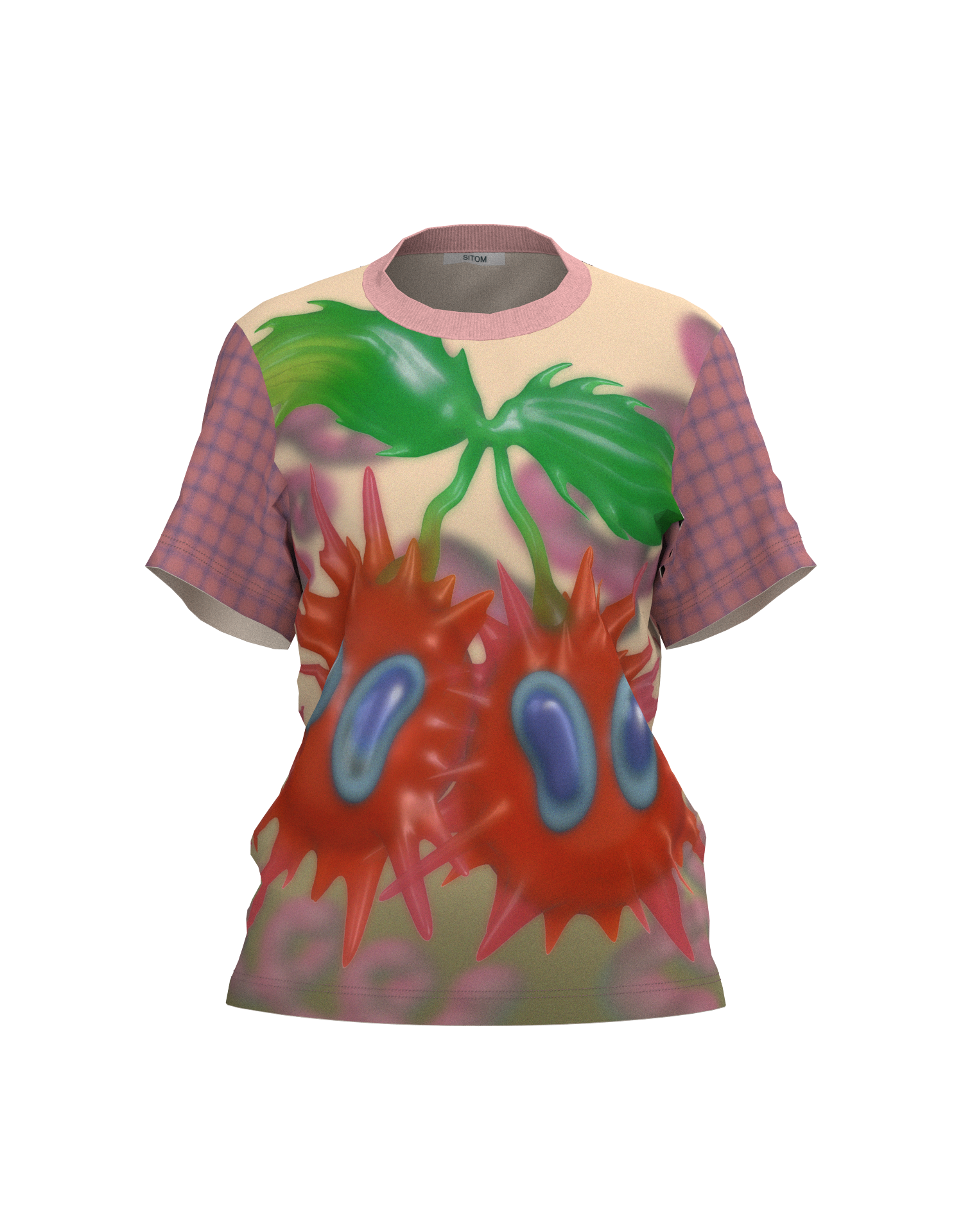 Cherry Graphic T-shirt<br>DESIGNED BY nico ito - SITOM
