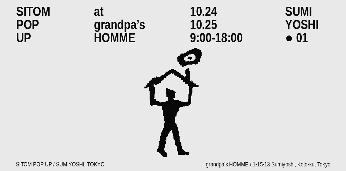 POP-UP STORE at grandpa's HOMME