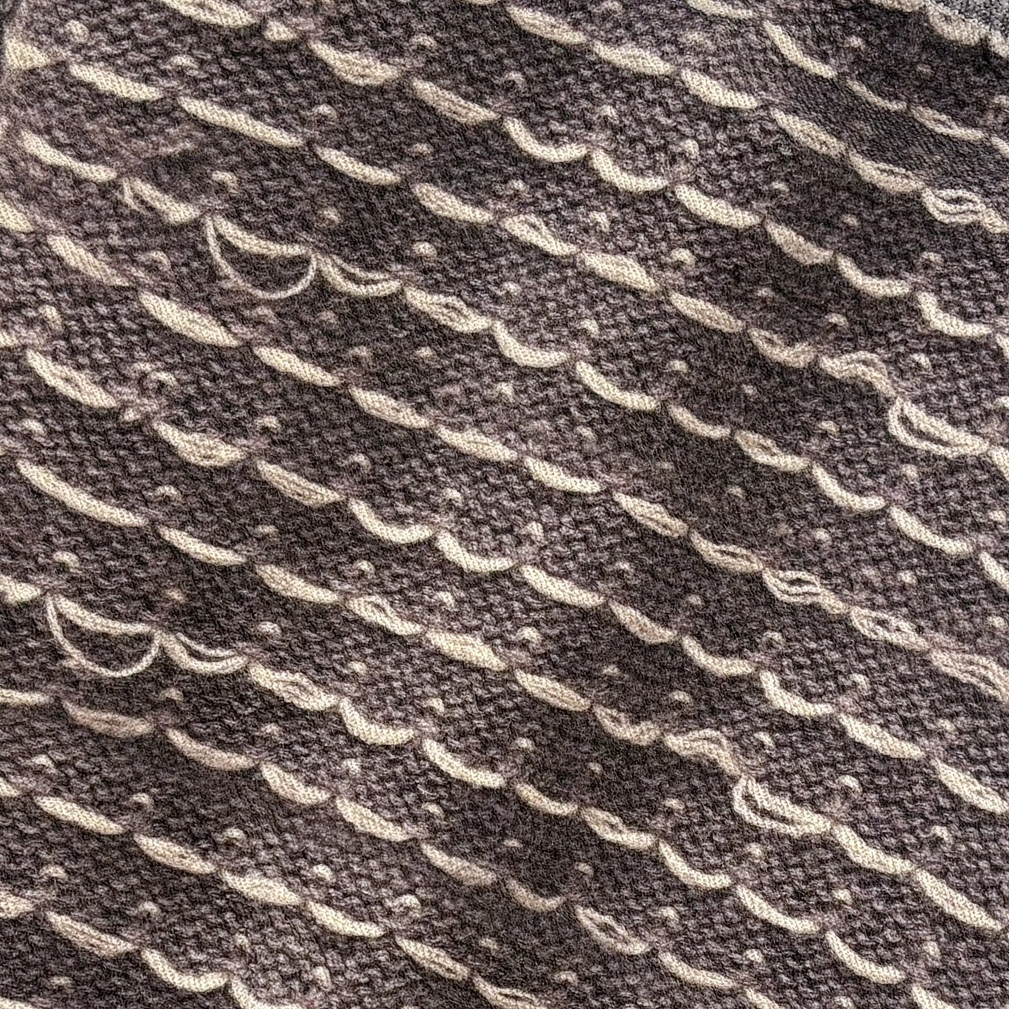 Printed Knit Sweatshirt