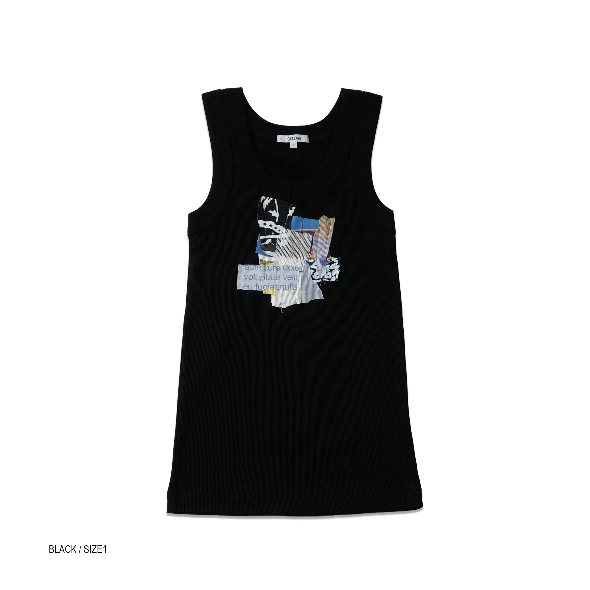 Remake Graphic Rib Tanktop sitom-official