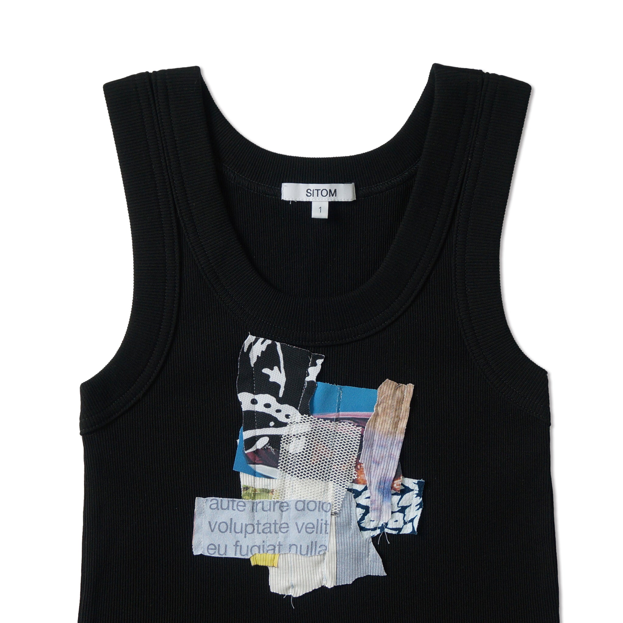 Remake Graphic Rib Tanktop sitom-official