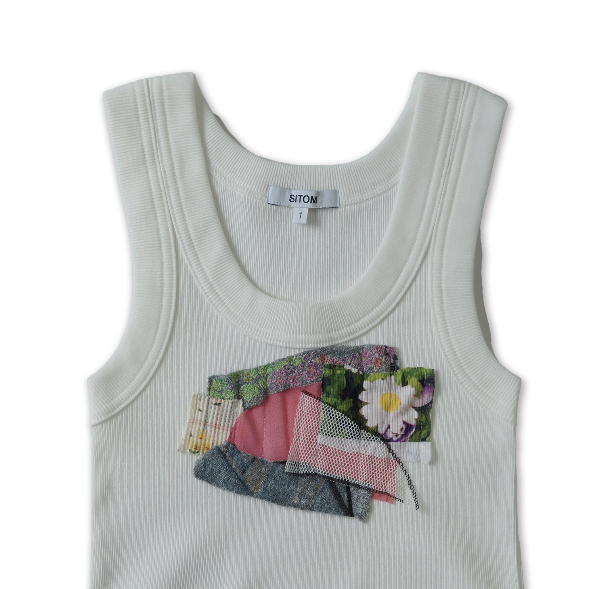 Remake Graphic Rib Tanktop sitom-official