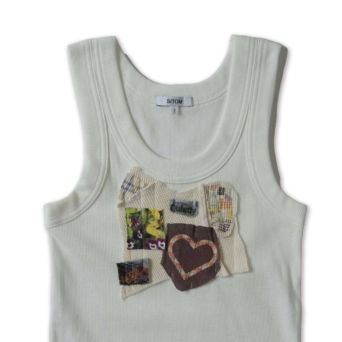 Remake Graphic Rib Tanktop sitom-official