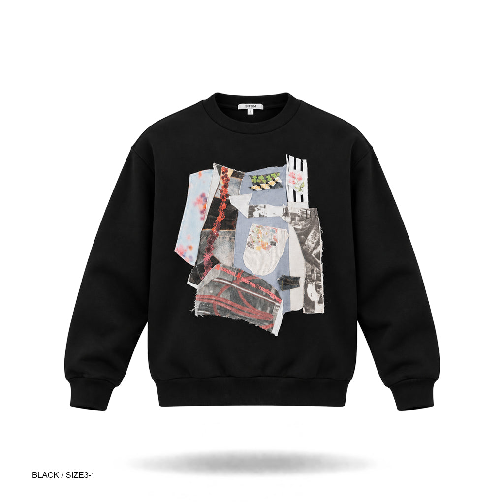 REMAKE DROP SHOULDER SWEATSHIRT