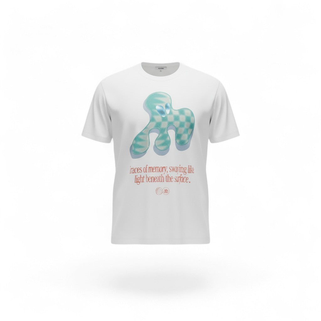 Jellyfish Print Short-Sleeve T-Shirt｜SITOM｜Ambient Wear
